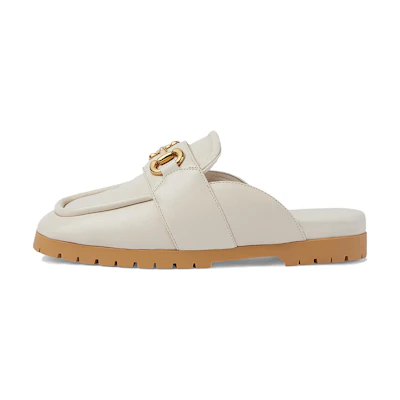 (W) Gucci Princetown Slipper 'White Leather'