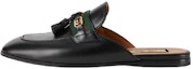 Buy (W) Gucci Princetown Selipar Kulit Hitam Rumbai 659628-1W610-1066