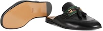 Details for (W) Gucci Princetown Selipar Kulit Hitam Rumbai 659628-1W610-1066