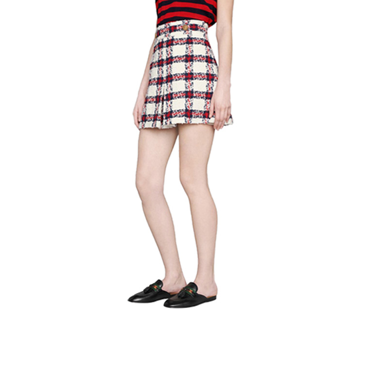 Sizing (W) Gucci Princetown Pantofole Nere in Pelle con Nappa 659628-1W610-1066