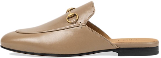 (Women) Gucci Princetown Slipper Brown Leather 423513-C9D00-2606 (Women) Gucci Princetown Slipper Brown Leather 423513-C9D00-2606