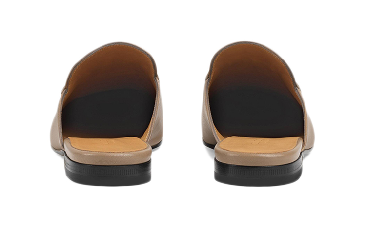 Lookbook (W) Gucci Princetown Slipper Kulit Cokelat 423513-C9D00-2606