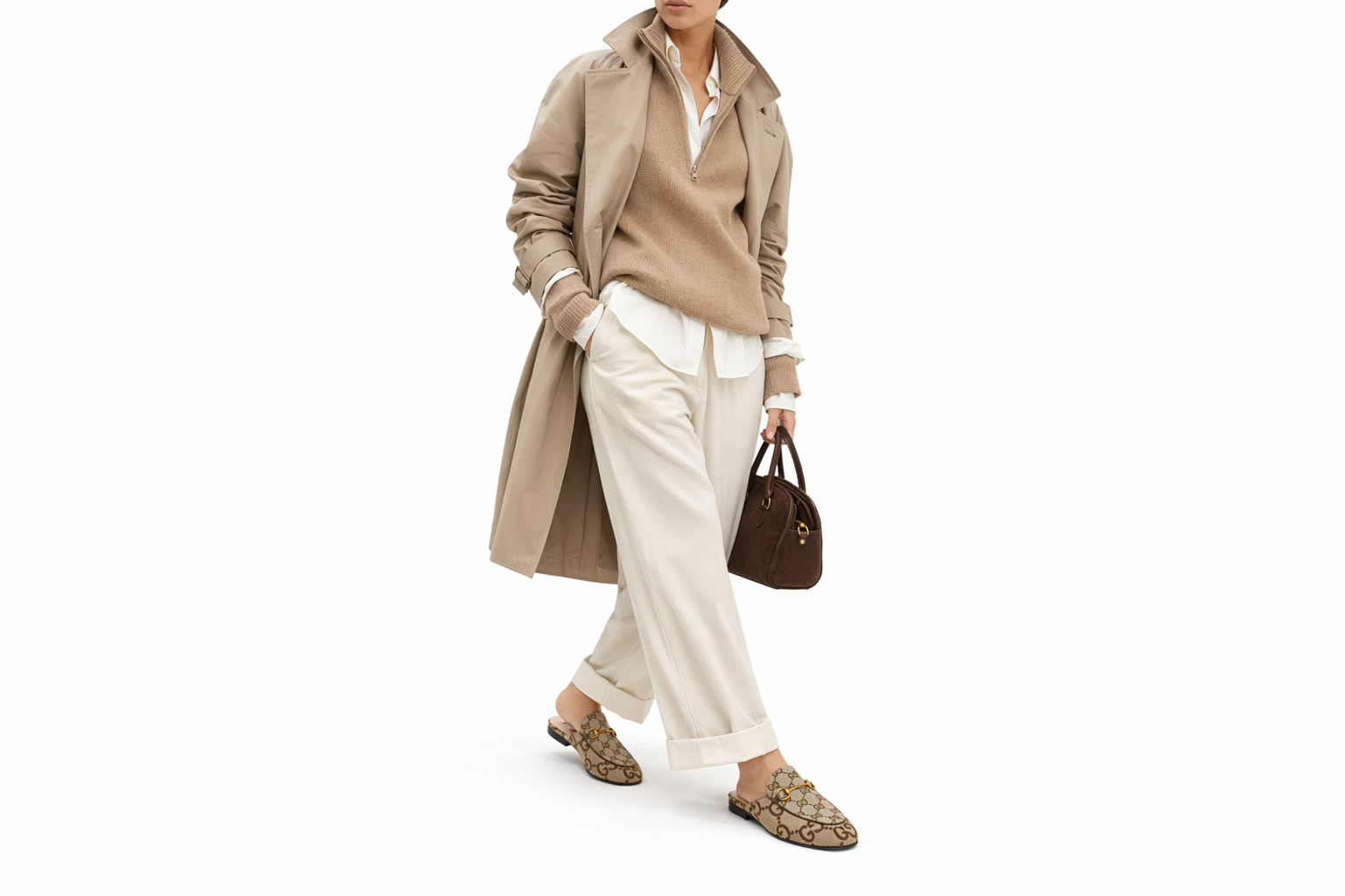 Order GUCCI 古馳 Princetown 平底鞋 女款 黑木色