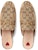 (W) Gucci Princetown Slipper Jumbo GG Canvas Coklat Unta 475094-UKO60-2588
