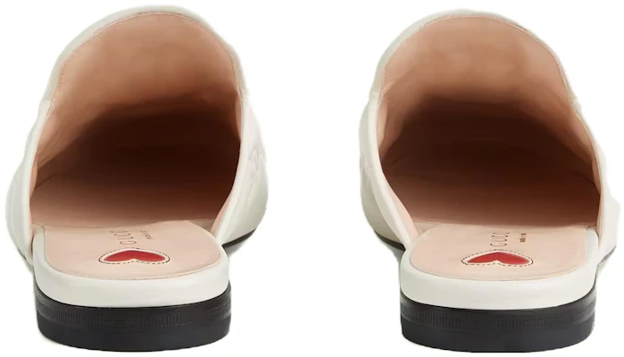 (W) Gucci Princetown Zapatillas Blancas de Cuero Grabado 699901-BKO60-9124 Purchase (W) Gucci Princetown Zapatillas Blancas de Cuero Grabado 699901-BKO60-9124