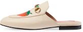 Buy (W) Gucci Princetown Sandal Kulit Cetak Stroberi Putih 580082-1GN00-9531
