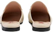 Purchase (W) Gucci Princetown Sandal Kulit Cetak Stroberi Putih 580082-1GN00-9531