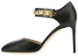 Buy (Women) Gucci Pumps 'Black Pointed-Toe Buckle Stiletto' 626710-C9D00-1000