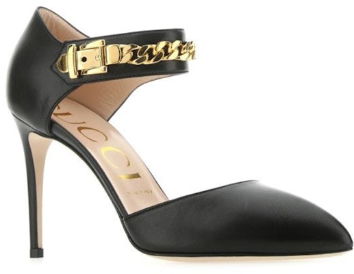(Women) Gucci Pumps 'Black Pointed-Toe Buckle Stiletto' 626710-C9D00-1000 Lookbook (Women) Gucci Pumps 'Black Pointed-Toe Buckle Stiletto' 626710-C9D00-1000