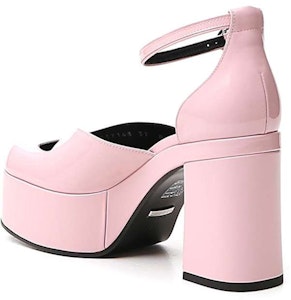 (W) 구찌 핑크 버클 블록힐 펌프스 637143-BNC00-5918 Lookbook (W) 구찌 핑크 버클 블록힐 펌프스 637143-BNC00-5918