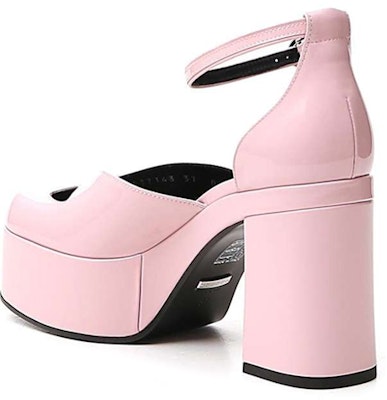 (Women) Gucci Pumps 'Pink Buckle Block Heel' 637143-BNC00-5918 Lookbook (Women) Gucci Pumps 'Pink Buckle Block Heel' 637143-BNC00-5918
