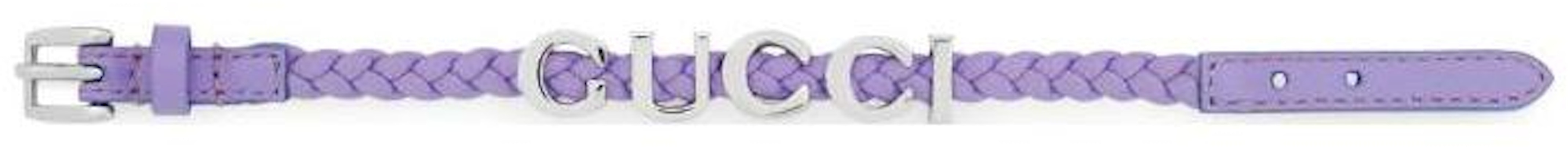 (W) GUCCI Gelang Kulit Ungu dengan Hiasan Huruf untuk Wanita. 684631IAAA28164 Lookbook (W) GUCCI Gelang Kulit Ungu dengan Hiasan Huruf untuk Wanita. 684631IAAA28164