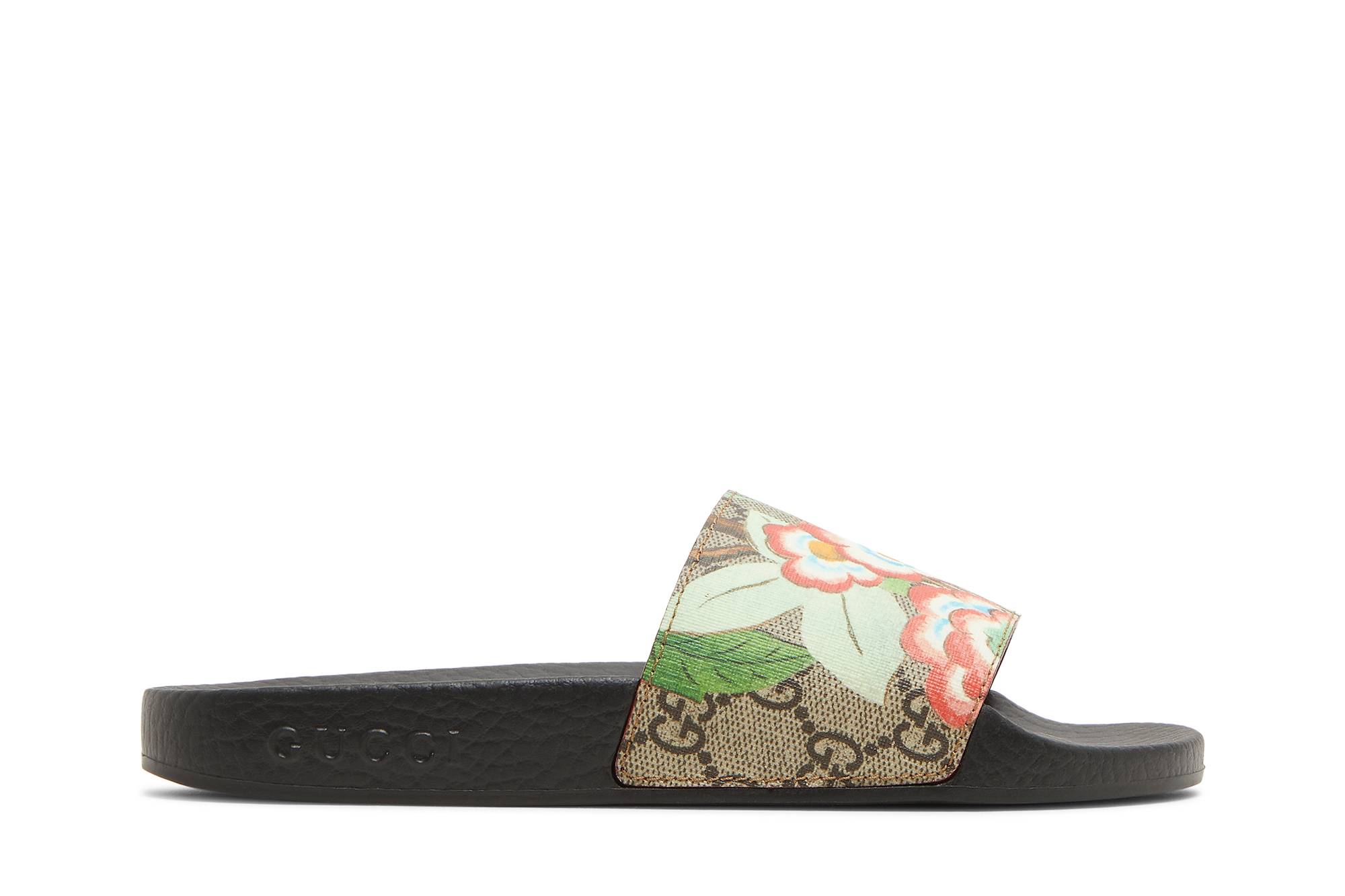 (Women) Gucci Pursuit GG Supreme Slide 'Flowers' 427070-K0L00-8919