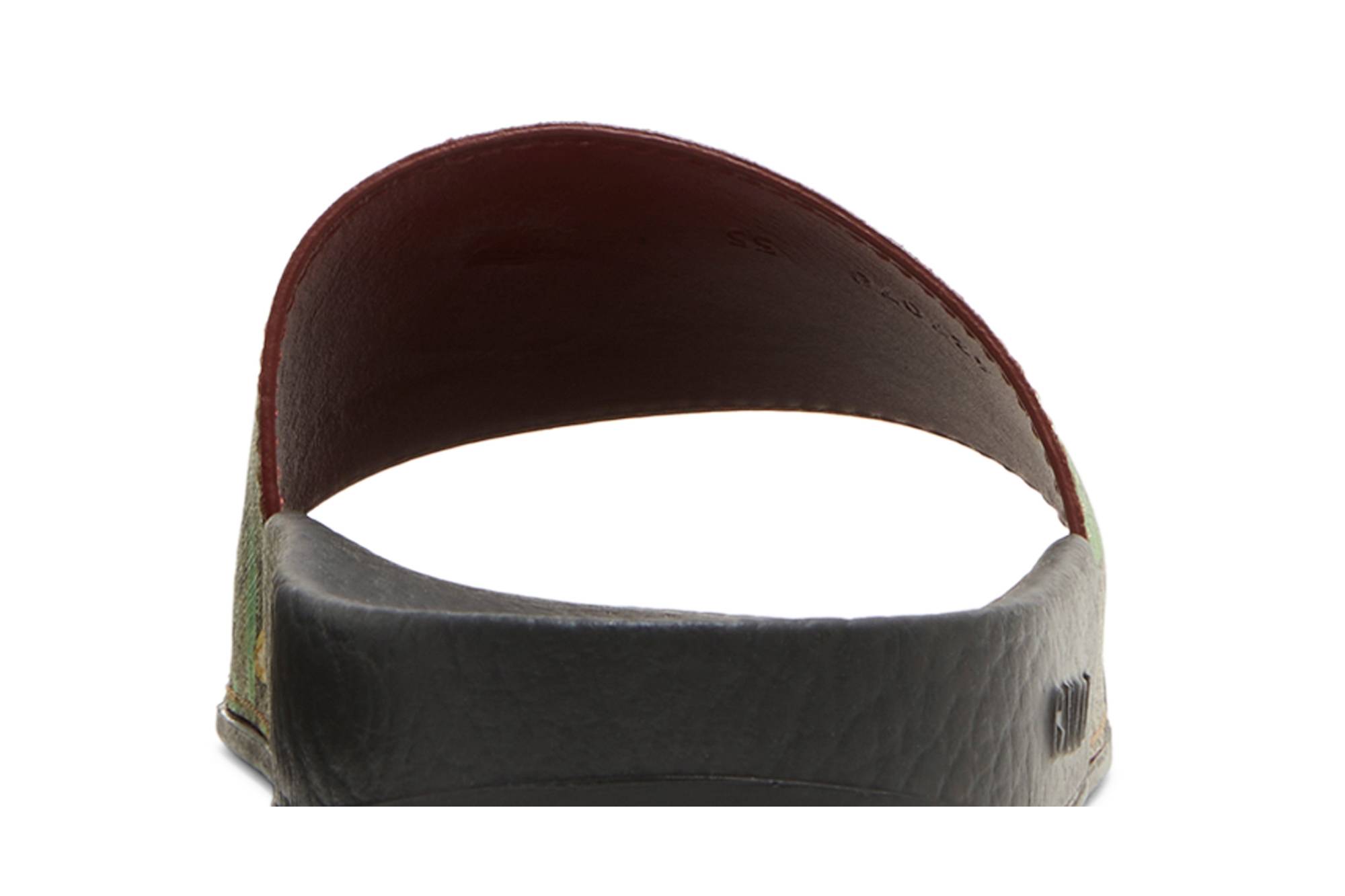 Sizing GUCCI 古馳 雙G印花休閒時尚涼拖 女款 棕色