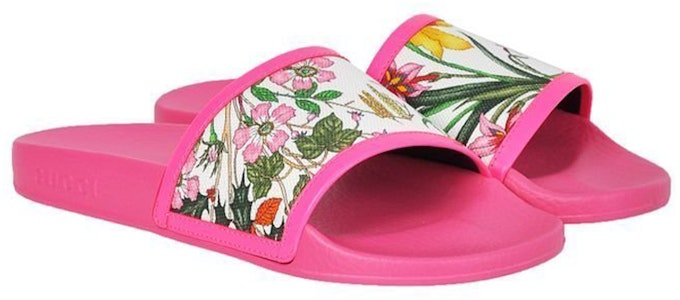 (W) Gucci Pursuit Sandal Kolam 'Bunga Pink' 551440-9ZI40-9095 Purchase (W) Gucci Pursuit Sandal Kolam 'Bunga Pink' 551440-9ZI40-9095