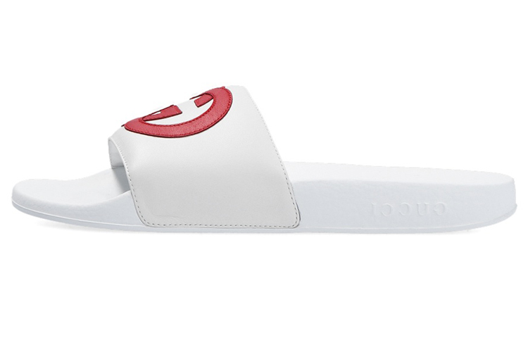 Buy (W) (女性用) グッチ パースート スライド 'ホワイト' 659947-DIR00-9014 659947-DIR00-9014