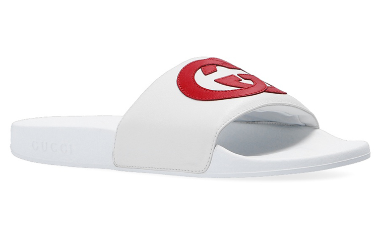 Lookbook (W) (女性用) グッチ パースート スライド 'ホワイト' 659947-DIR00-9014 659947-DIR00-9014