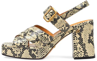 (Women) Gucci Python Print Platform Sandal 'Neutral' 656383-19Y00-9719 (Women) Gucci Python Print Platform Sandal 'Neutral' 656383-19Y00-9719