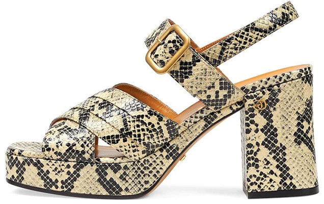 (W) Gucci Sandal Platform Cetak Python 'Neutral' 656383-19Y00-9719 Buy (W) Gucci Sandal Platform Cetak Python 'Neutral' 656383-19Y00-9719