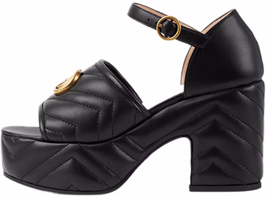 (W) Sandales Mode Noires Gucci Matelassées Imperméables à Plateforme 658677-BKO60-1000 Buy (W) Sandales Mode Noires Gucci Matelassées Imperméables à Plateforme 658677-BKO60-1000