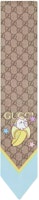 (Women) GUCCI Rainbow Star Bananya Print Silk Tie for Women. 7041413G0019869 (Women) GUCCI Rainbow Star Bananya Print Silk Tie for Women. 7041413G0019869
