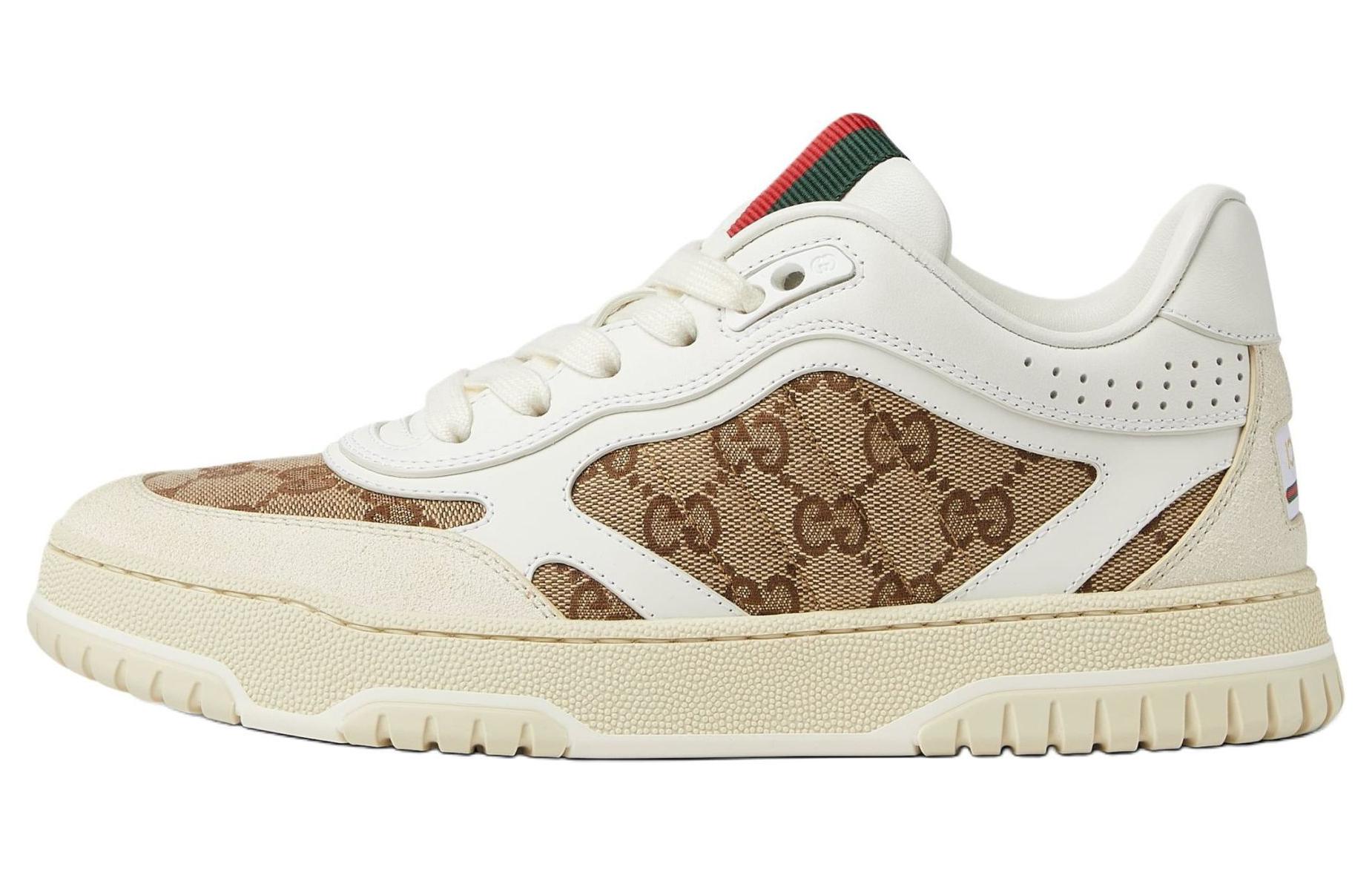 (Women) Gucci Re-Web Sneaker 'GG Canvas - White Beige' 785452-AADHW-9573