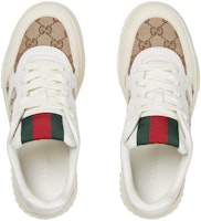 (W) Sneaker Gucci Re-Web 'GG Canvas - Putih Beige' 785452-AADHW-9573 Shop (W) Sneaker Gucci Re-Web 'GG Canvas - Putih Beige' 785452-AADHW-9573