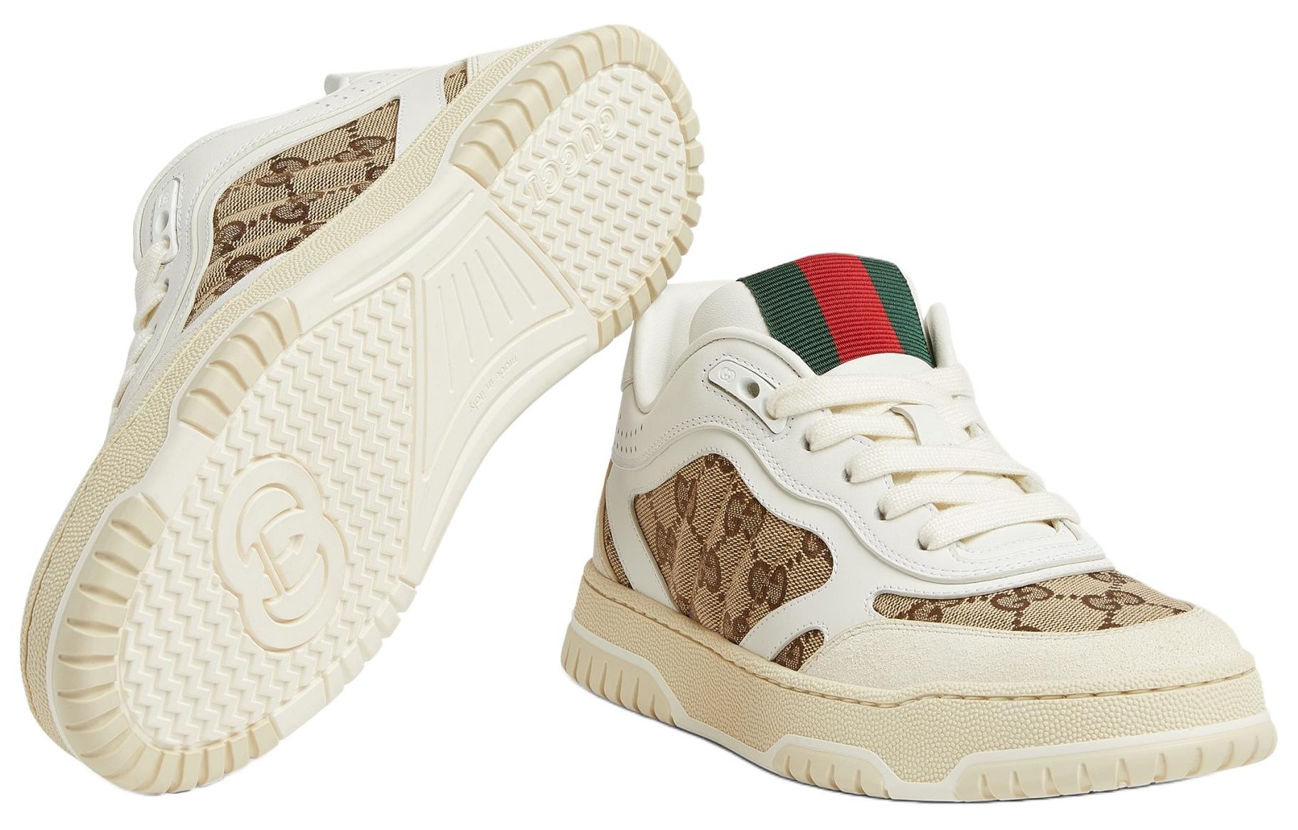 Details for (W) Sneaker Gucci Re-Web 'GG Canvas - Putih Beige' 785452-AADHW-9573