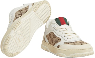 (W) Sneaker Gucci Re-Web 'GG Canvas - Putih Beige' 785452-AADHW-9573 Details for (W) Sneaker Gucci Re-Web 'GG Canvas - Putih Beige' 785452-AADHW-9573
