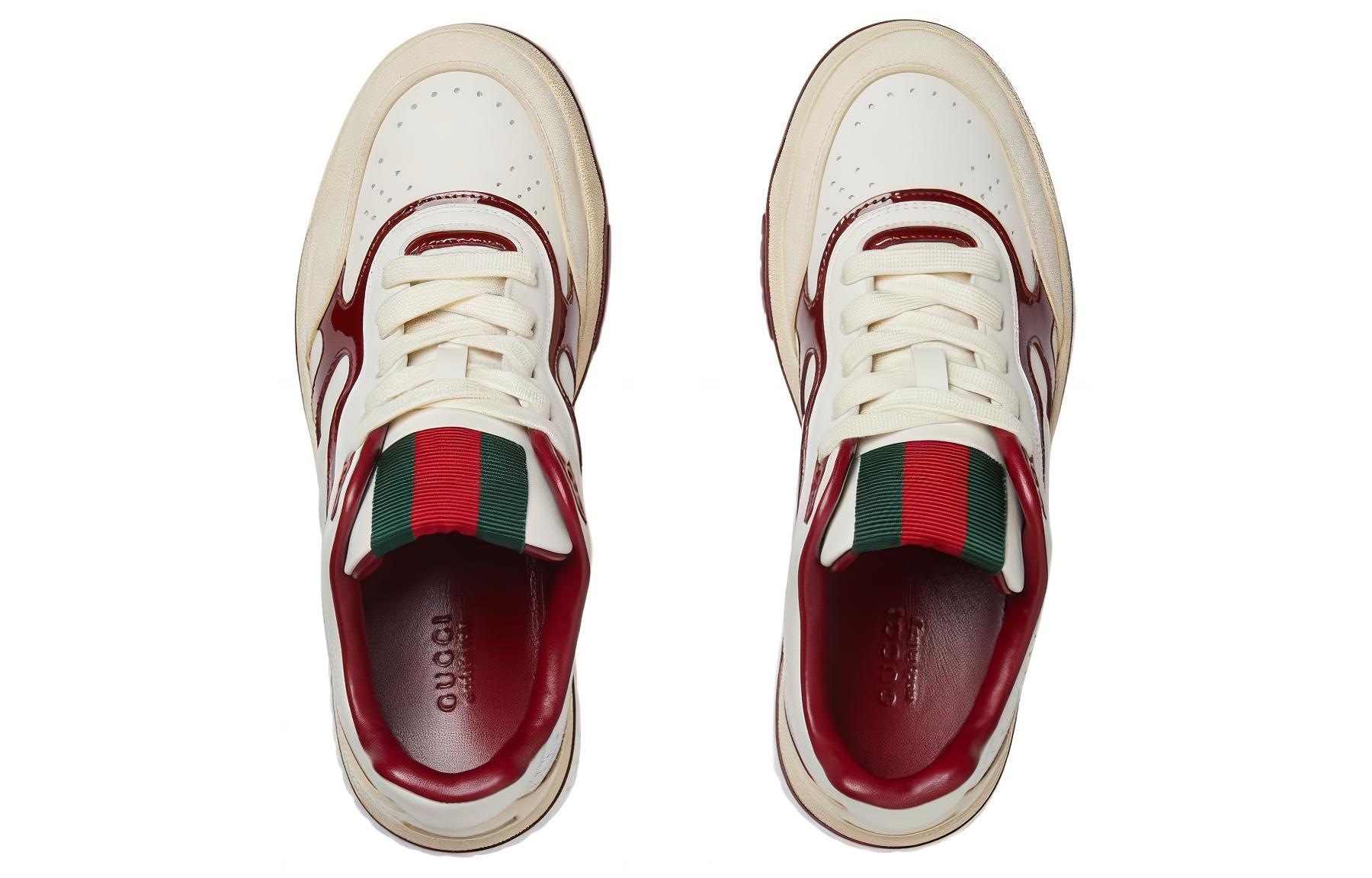 Lookbook (W) Sneaker Gucci Re-Web 'Putih Rosso Ancora' 785728-AADKA-9570