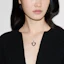 Purchase (W) GUCCI Kalung Perak 925 Wanita Liontin Hati Terbuka Merah - Perak. 814961-JAAIF-8166