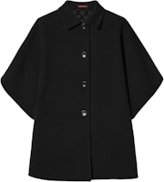 (Women) Gucci Reversible Black Coat with Logo - 5-point Sleeves. 789960-ZAQW0-1189 (Women) Gucci Reversible Black Coat with Logo - 5-point Sleeves. 789960-ZAQW0-1189