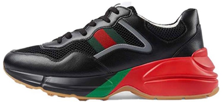(Women) Gucci Rhyton 'Black Red Green Reflective' 645771-2H040-1093 Buy (Women) Gucci Rhyton 'Black Red Green Reflective' 645771-2H040-1093