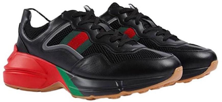 (Women) Gucci Rhyton 'Black Red Green Reflective' 645771-2H040-1093 Lookbook (Women) Gucci Rhyton 'Black Red Green Reflective' 645771-2H040-1093