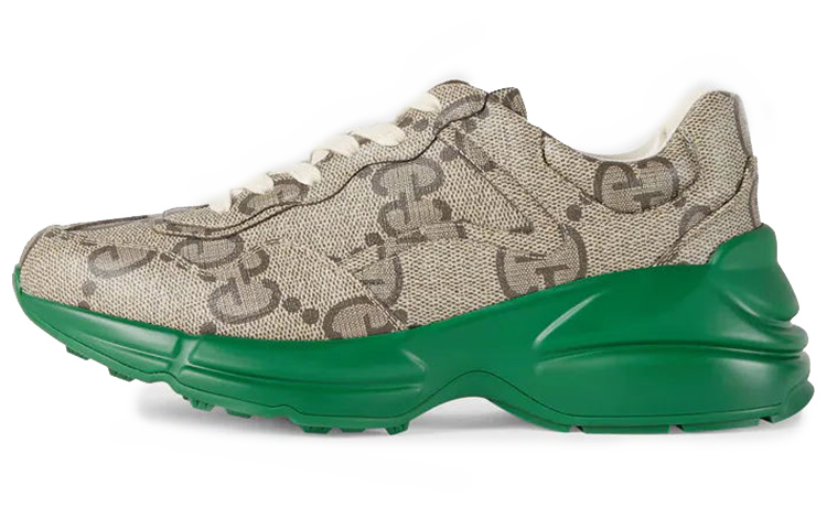 (Women) Gucci Rython 100 Green 680914-UMO00-9742