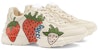 (W) Gucci Rhyton 'Gucci Strawberry' Lelaki/Wanita 576963 DRW00 9522