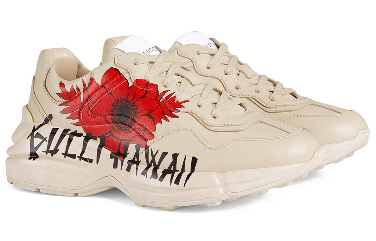 Lookbook (W) グッチ ライトン ハワイ柄 オフホワイト ?631708-DRW00-9522