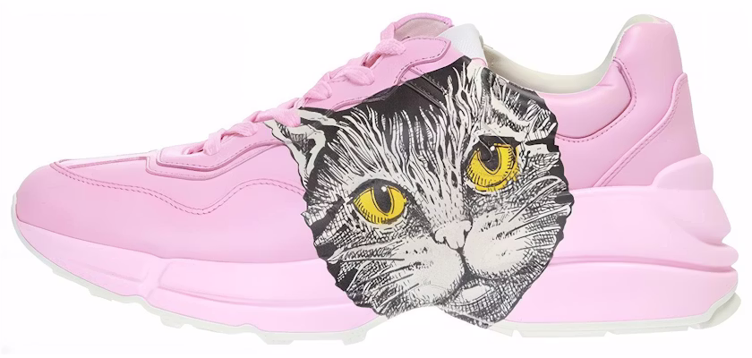 (W) 古驰 Rhyton '神秘猫 - 浅粉色' 583337-DRW00-5823 Buy (W) 古驰 Rhyton '神秘猫 - 浅粉色' 583337-DRW00-5823