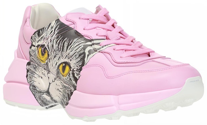 (W) 古驰 Rhyton '神秘猫 - 浅粉色' 583337-DRW00-5823 Order (W) 古驰 Rhyton '神秘猫 - 浅粉色' 583337-DRW00-5823