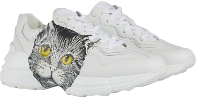 (Women) Gucci Rhyton 'Mystic Cat - White' 583337-DRW00-9014 Order (Women) Gucci Rhyton 'Mystic Cat - White' 583337-DRW00-9014