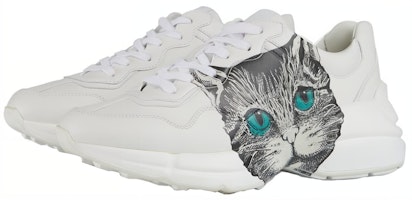 (Women) Gucci Rhyton 'Mystic Cat - White' 583337-DRW00-9014 Lookbook (Women) Gucci Rhyton 'Mystic Cat - White' 583337-DRW00-9014