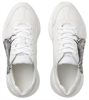 GUCCI 古馳 Rhyton系列 Mystic Cat印花 女款 白 Shop GUCCI 古馳 Rhyton系列 Mystic Cat印花 女款 白