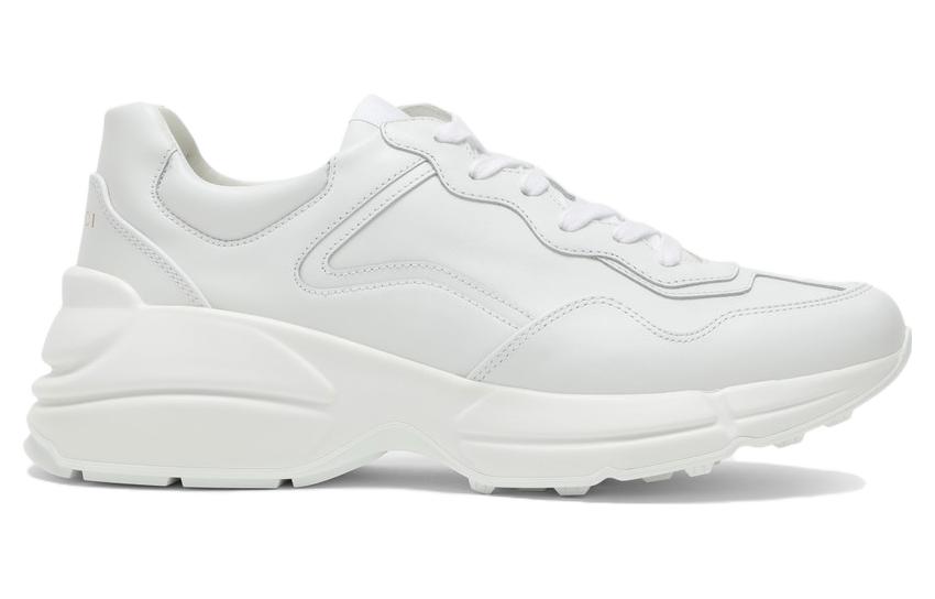 Order GUCCI古馳 Rhyton 皮革 低筒 休閒運動鞋 女款 白色