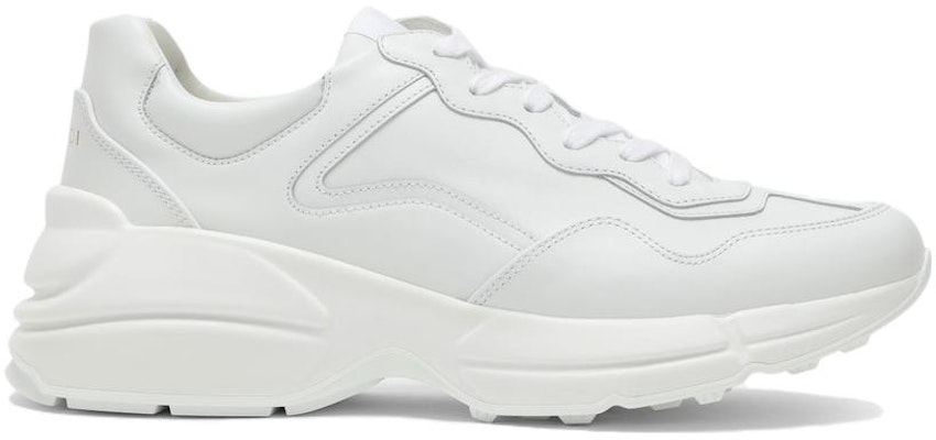 GUCCI古馳 Rhyton 皮革 低筒 休閒運動鞋 女款 白色 Order GUCCI古馳 Rhyton 皮革 低筒 休閒運動鞋 女款 白色