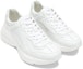 Shop GUCCI古馳 Rhyton 皮革 低筒 休閒運動鞋 女款 白色
