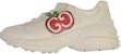 (W) Gucci Rhyton GG Sneakers 'Cream Putih' 611808-DRW00-9522