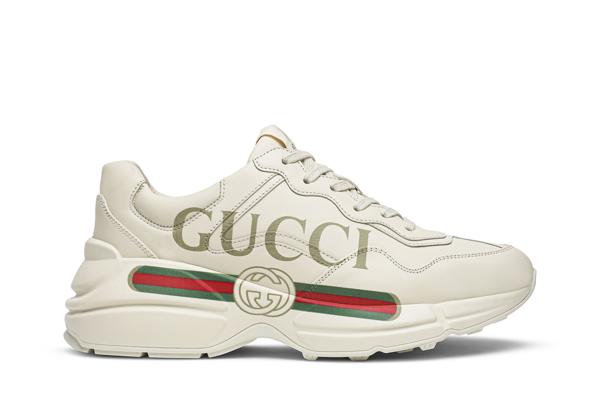 (Women) Gucci Rhyton Leather Sneaker 'Logo' _528892-DRW00-9522