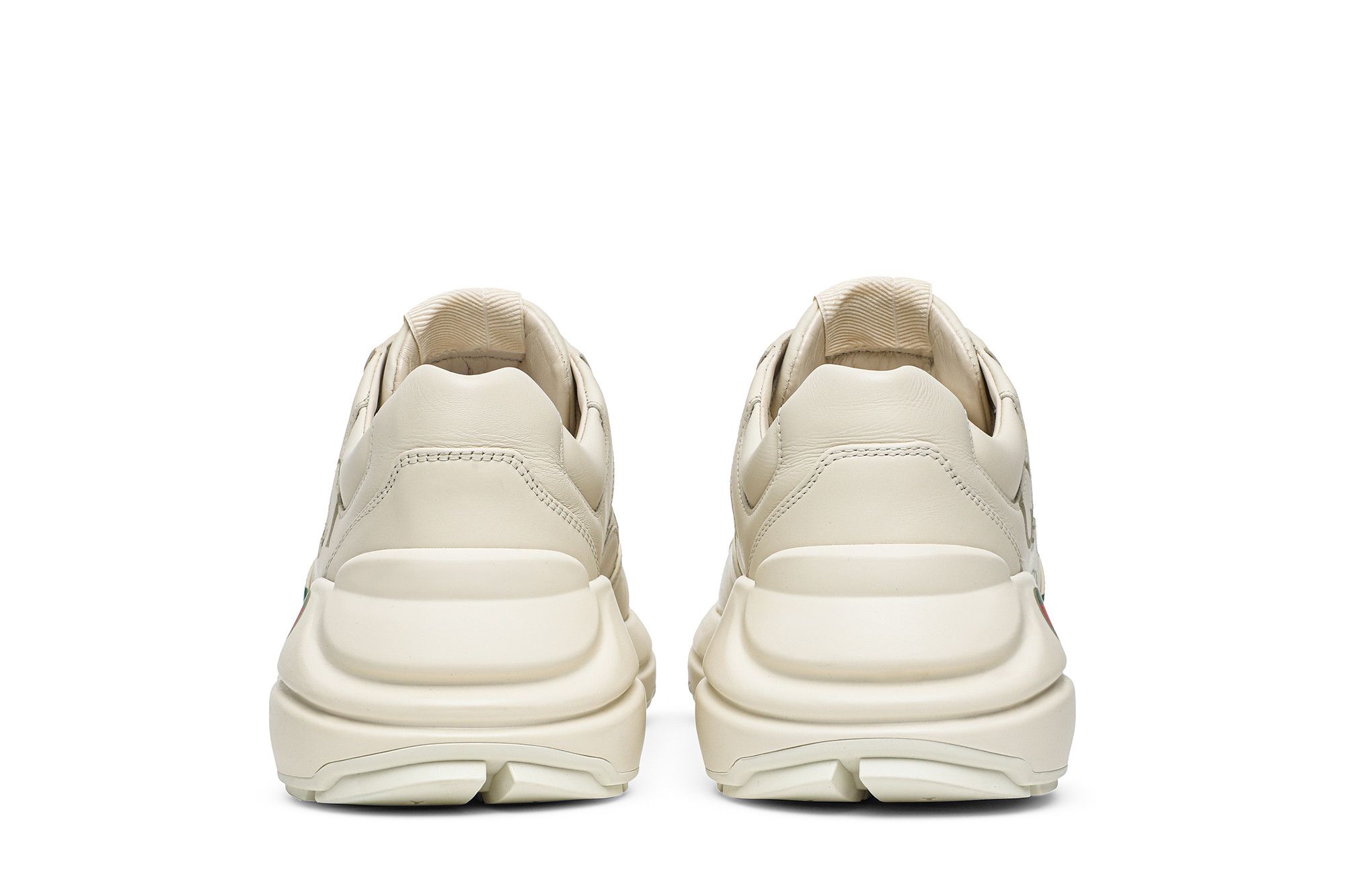 Sizing (W) Gucci Rhyton 皮革運動鞋 'Logo' _528892-DRW00-9522