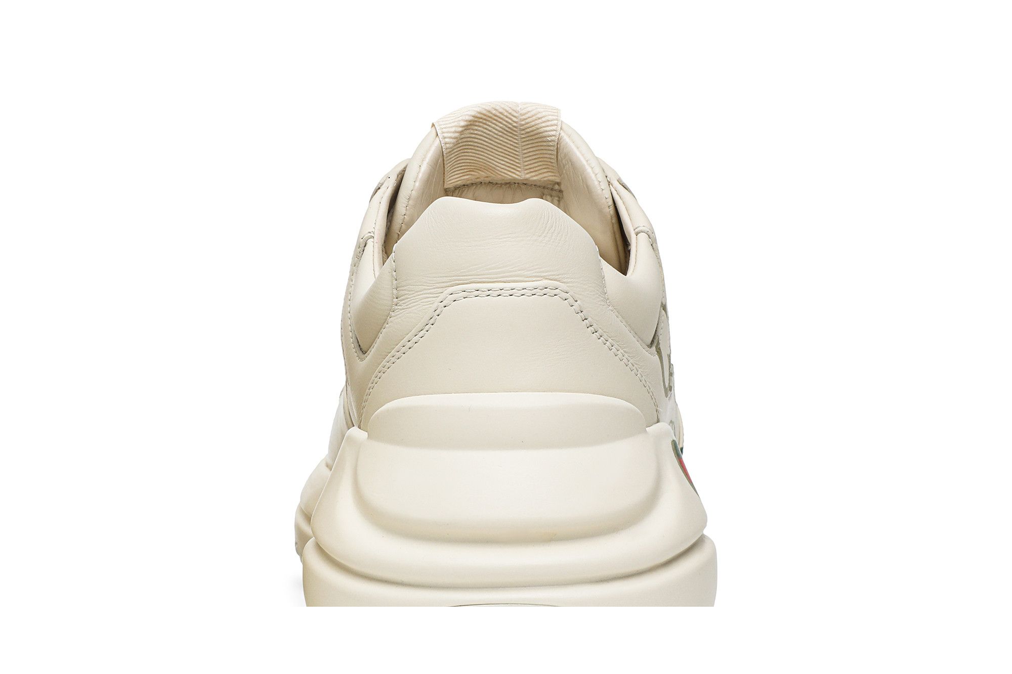 Cheap (W) Gucci Rhyton 皮革運動鞋 'Logo' _528892-DRW00-9522