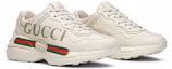 Cheap (W) Gucci Rhyton Kasut Kulit 'Logo' 528892-DRW00-9522